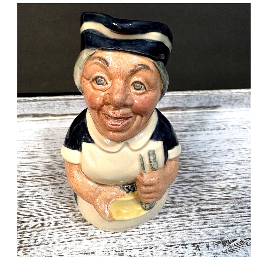 Royal Doulton  Miss Nostrum The Nurse D6700 Character Toby Jug England